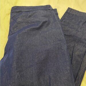 Dark Blue Denim Pixie Pants